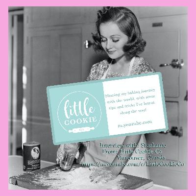Interview with Stephanie at Little Cookie Co - Cookie YouTube Tutorials "Teaching the World how To Decorate Cookies"