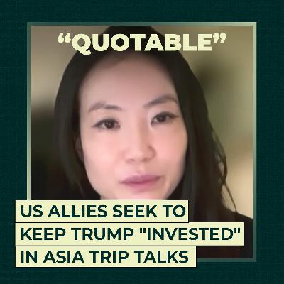 US allies seek to keep Trump "invested" in Asia trip talks