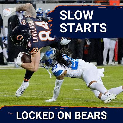 Chicago Bears HAVE to avoid slow starts that doomed them in Week 18 loss to Detroit Lions