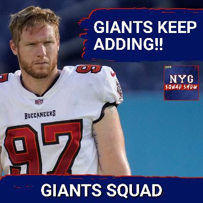 GIANTS SQUAD SHOW: Free Agency Grade + Draft Clues: Love at No. 5? GIANTS SQUAD SHOW: Free Agency Grade + Draft Clues: Love at No. 5?