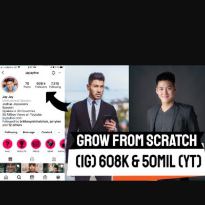 #163 HOW TO GROW ON INSTAGRAM AND YOUTUBE IN 2021 - @Jayjaylive (50M YT VIEWS & 608K IG) and Alaric Ong