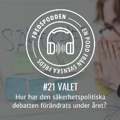 #21 VALET - Hur har den säkerhetspolitiska debatten förändrats under året?