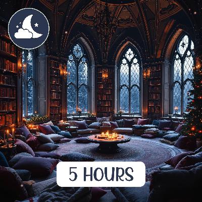 Harry Potter New Year's Eve Winter ASMR : Hogwarts Snow Ambience with Wind Sounds for Study and Sleep