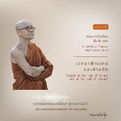 เวทนาฝ่ายเกิดและฝ่ายดับ Vedanā on the side of  arising and  on the side of ceasing