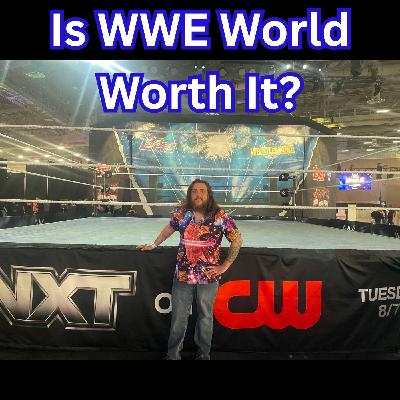 E268:  I Visit WWE World In Las Vegas! Was It Worth It?