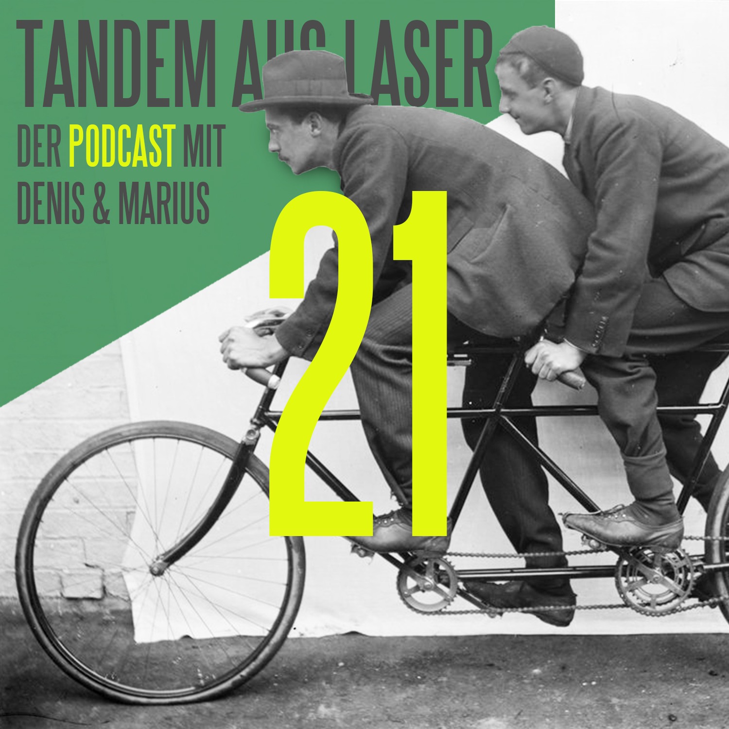 Tandem aus Laser