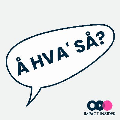 For Mads Ejsing udstiller klimakrisen en grundlæggende erkendelseskrise i vores samfund. Å HVA' SÅ?