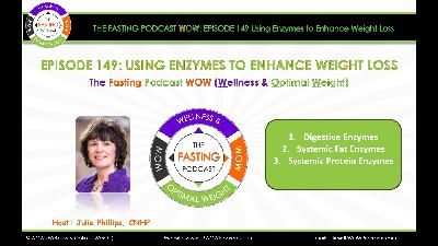 Episode 149 Using Enzymes to Enhance Weight Loss