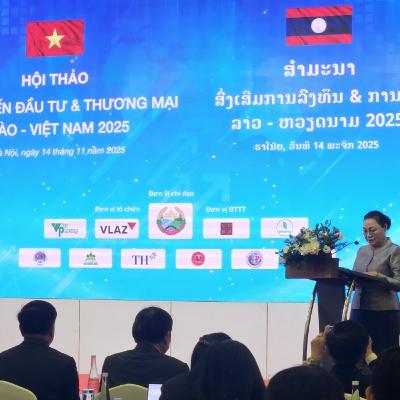 Tin trong nước - Hội thảo xúc tiến đầu tư và thương mại Lào-Việt Nam 2025