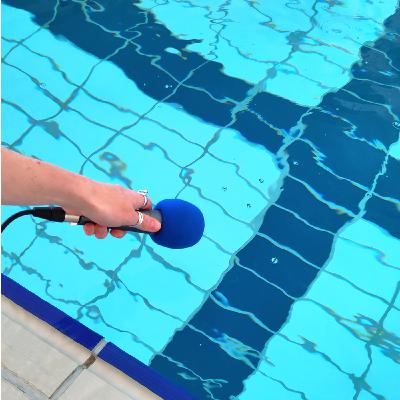 Bleu piscine - avec Nageuse parisienne
