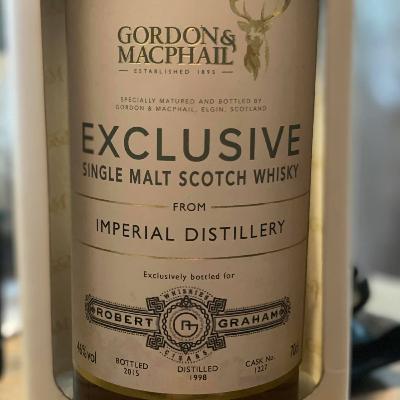 Imperial 17 year old cask number 1227 Imperial 17 year old cask number 1227