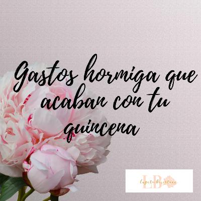 Gastos hormiga que acaban con tu quincena