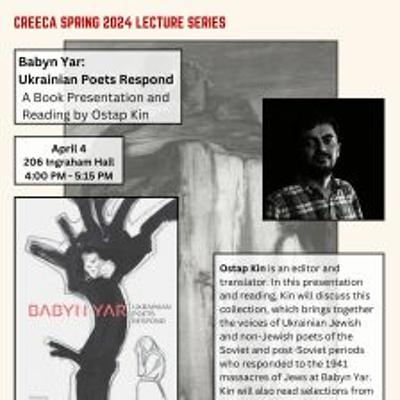 Babyn Yar: Ukrainian Poets Respond