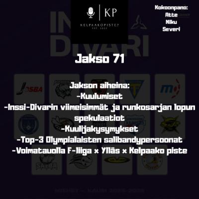 71. Kelpaako piste: Mitkä joukkueet joutuvat vielä jännittämään sarjapaikkaansa? "Vantaa ja SaiPa on karsijat" 71. Kelpaako piste: Mitkä joukkueet joutuvat vielä jännittämään sarjapaikkaansa? "Vantaa ja SaiPa on karsijat"