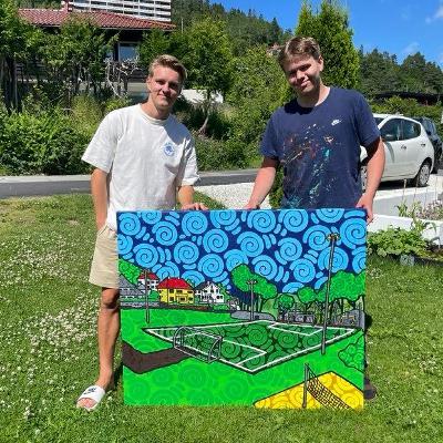 Lær litt da vel - kunst med Lavrans Borgen