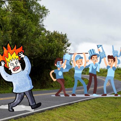 Me prendí fuego y me arrastraron Me prendí fuego y me arrastraron