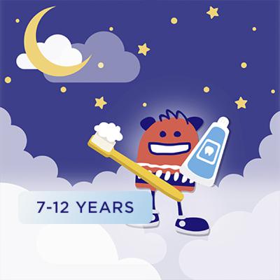 NIGHT NIGHT, BRUSH RIGHT! NIGHT NIGHT, BRUSH RIGHT!