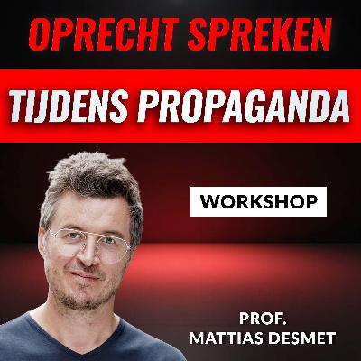 Workshop Van MATTIAS DESMET Over Oprecht Spreken Workshop Van MATTIAS DESMET Over Oprecht Spreken