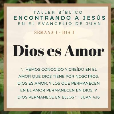 Encontrando a Jesús - Semana 1 - Dia 1 - Permanecer en Dios Encontrando a Jesús - Semana 1 - Dia 1 - Permanecer en Dios