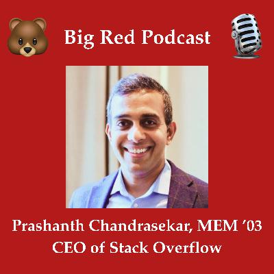 Prashanth Chandrasekar, MEM ’03, is CEO of Stack Overflow, the top software developer community