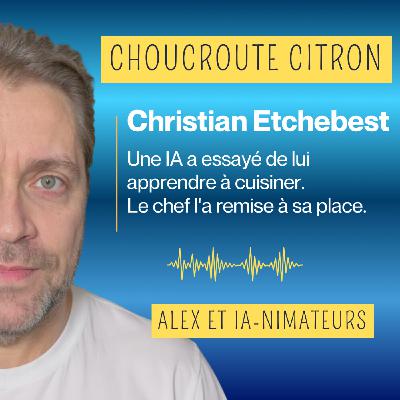 Christian Etchebest : Une IA a essayé de lui apprendre à cuisiner. Il l'a remise à sa place. Christian Etchebest : Une IA a essayé de lui apprendre à cuisiner. Il l'a remise à sa place.