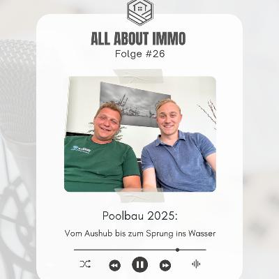 #26 Poolbau 2025: Vom Aushub bis zum Sprung ins Wasser