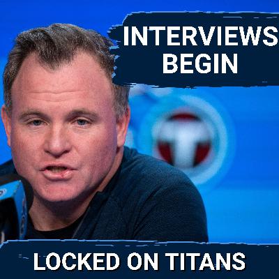 Tennessee Titans Head Coach INTERVIEWS BEGIN, JOHN HARBAUGH IS AVAILABLE & Mike Borgonzi SPEAKS