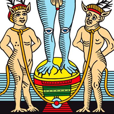 El Diablo: Significado del Arcano número XV del Tarot de Marsella |