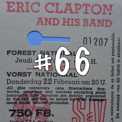 #66 Over Eric Clapton in Vorst Nationaal (1990) met Dominique Trachet