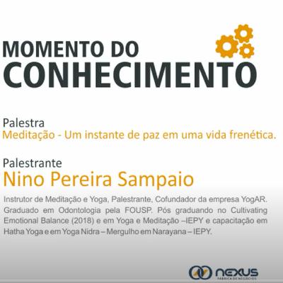 Nexus Meditacao Um instante de paz em uma vida frenética