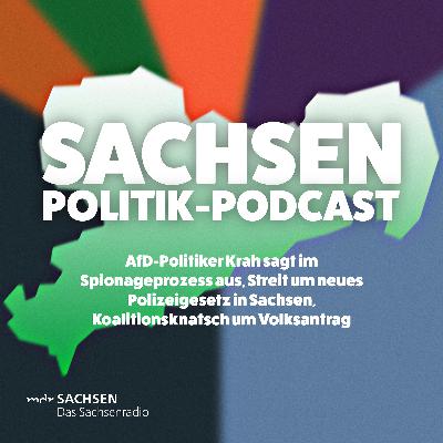 AfD-Politiker Krah sagt im Spionageprozess aus, Streit um neues Polizeigesetz in Sachsen, Koalitionsknatsch um Volksantrag