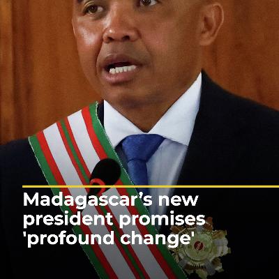 Madagascar’s new president Randrianirina promises 'profound change' | AJ #shorts