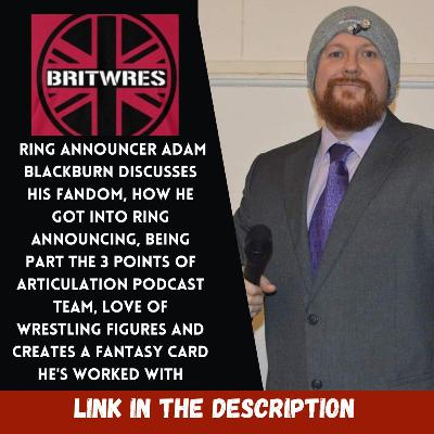 Ring Announcer Adam Blackburn Ring Announcer Adam Blackburn
