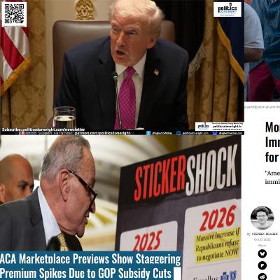 ACA Premiums Soar, Trump Profanes Maduro, and Americans Abused by ICE Agents