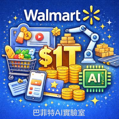 EP261 | 沃爾瑪市值破兆美元！AI助理與廣告引擎發威，關稅黑天鵝會是隱憂嗎？ (說明欄中有連結)