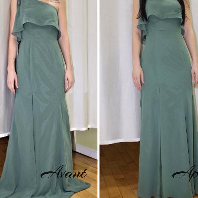 Une robe trop large: retouche à Montréal Une robe trop large: retouche à Montréal