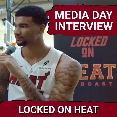 Kel'el Ware is Motivated For Big Second Season with Miami Heat | Miami Heat Media Day 2025