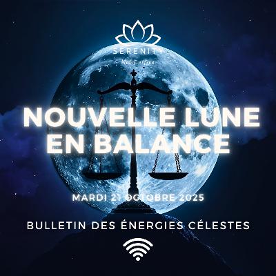 ✨ Énergies de la NOUVELLE LUNE du Mardi 21 Octobre 2025 en BALANCE ♎️ 🎧 Podcast