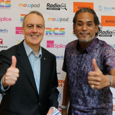 Former politician turned radio presenter KJ at Radiodays Asia 2024 Former politician turned radio presenter KJ at Radiodays Asia 2024