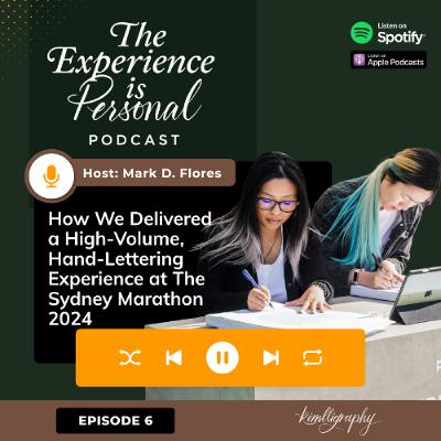 How We Delivered a High-Volume, Hand-Lettering Experience at The Sydney Marathon 2024