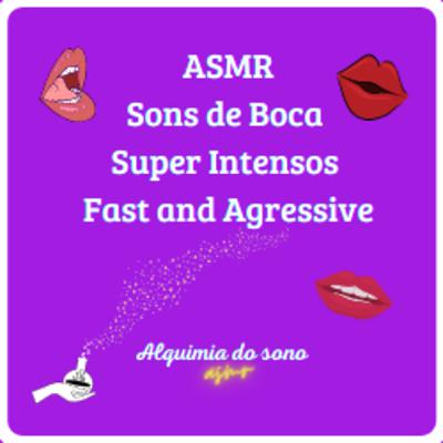 ASMR | Sons de Boca SUPER INTENSOS + hand sounds/movements FAST AND AGRESSIVE