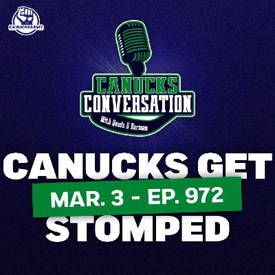 Mar. 3: Canucks get stomped by Stars ft. Jeff Paterson (ep. 972) Mar. 3: Canucks get stomped by Stars ft. Jeff Paterson (ep. 972)