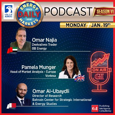 PODCAST: Daily Energy Markets - Jan. 19th PODCAST: Daily Energy Markets - Jan. 19th