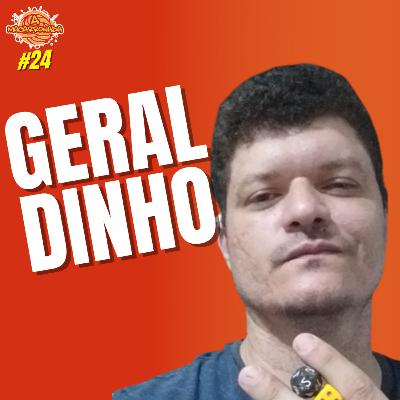 Geraldinho ilustrador no insta oldsky.art - A Macarronada Podcast #024