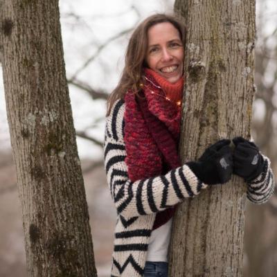 Trauma therapy and rock climbing with guest therapist, Hannah Borden.