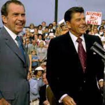 How did Americans’ attitudes change regarding the role of government with Ronald Reagan’s presidency