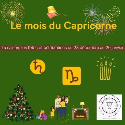 Le mois du Capricorne - 23 décembre au 20 janvier