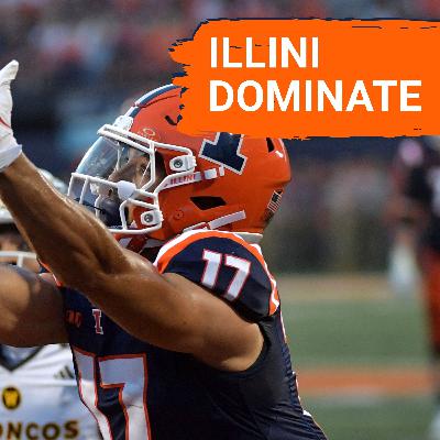 LIVE POSTGAME: Illinois Dominates Western Michigan 38-0, 3-0 for Second Straight Season!