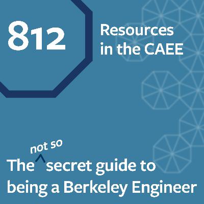 ESS 812: Resources in the CAEE