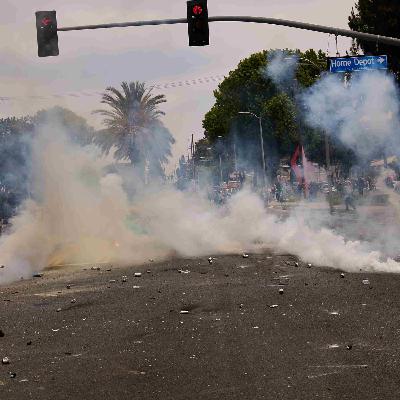 Protesters clash with National Guard troops in Los Angeles Protesters clash with National Guard troops in Los Angeles